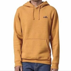 Patagonia '73 Skyline Uprisal Mustard Yellow Hoodie, Size XL
